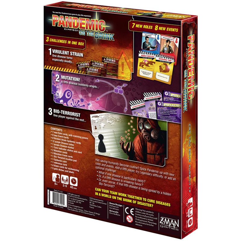 Pandemic: On the Brink Expansion