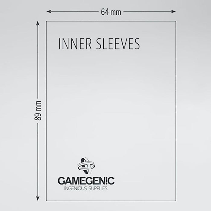 Gamegenic - Inner Sleeves | 100 Sleeves |