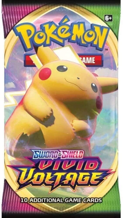 Pokemon TCG: Sword & Shield - Vivid Voltage Booster Pack (10 Cards)