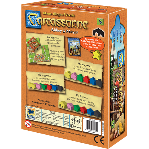 Carcassonne Expansion 5: Abbey & Mayor