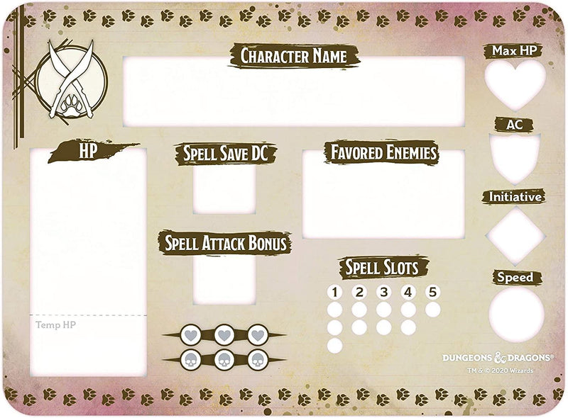 Dungeons & Dragons: Ranger Token Set