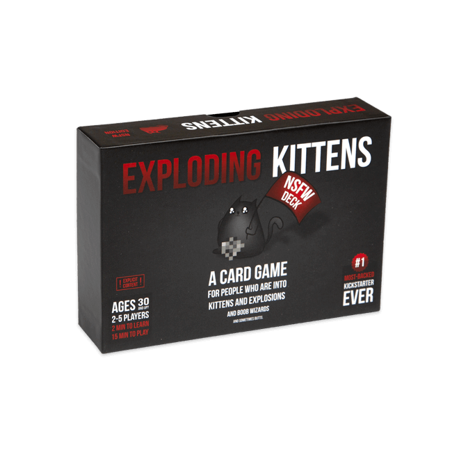 Exploding Kittens NSFW Edition