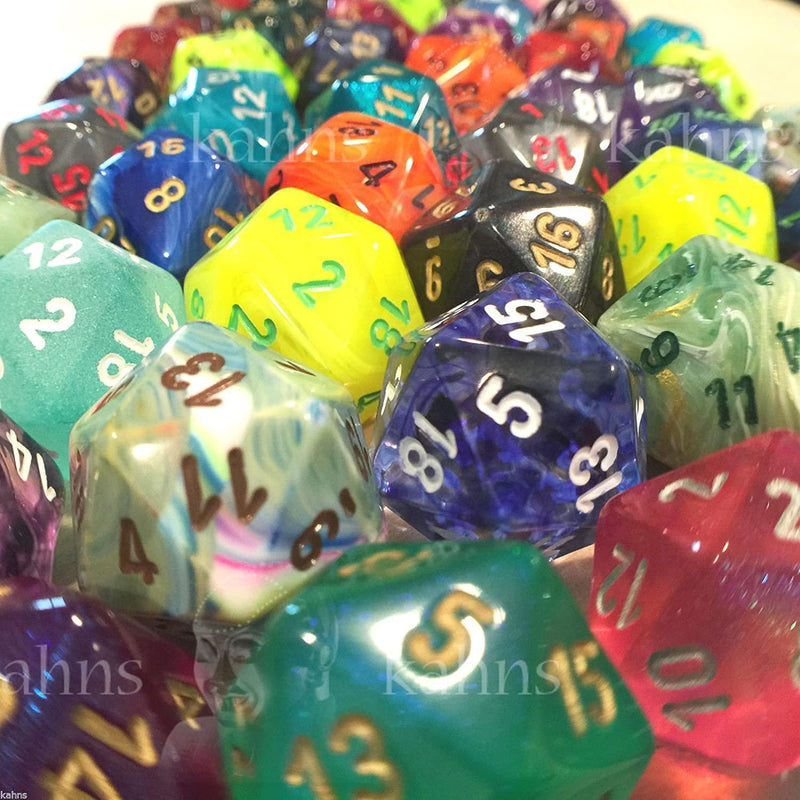 Chessex- D20 Assorted Bag of Dice 29220