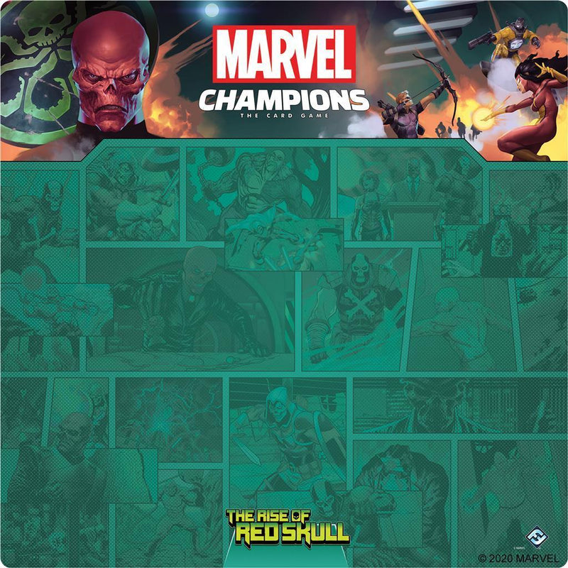 Marvel Champions: The Card Game: Red Skull 1-4 Player Mat