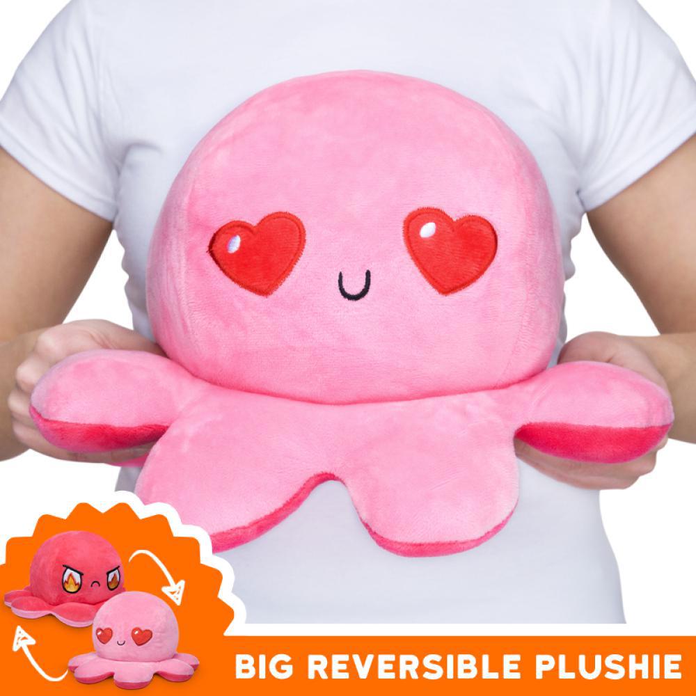 Teeturtle Reversible Plushies - BIG Octopus [Choose A Color]