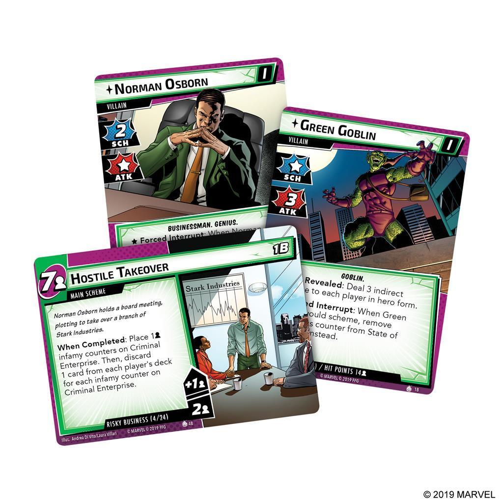 Marvel Champions: The Card Game: The Green Goblin Scenario Pack