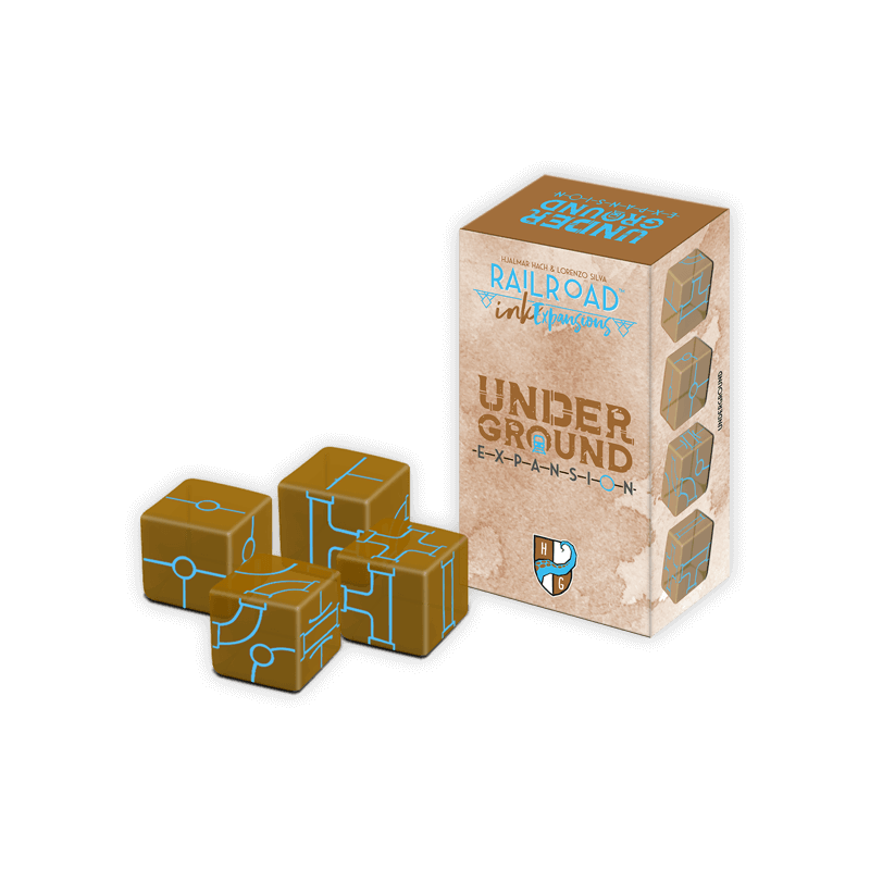 Railroad Ink: Undeground Expansion Pack