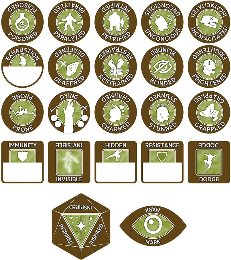 Dungeons & Dragons: Ranger Token Set