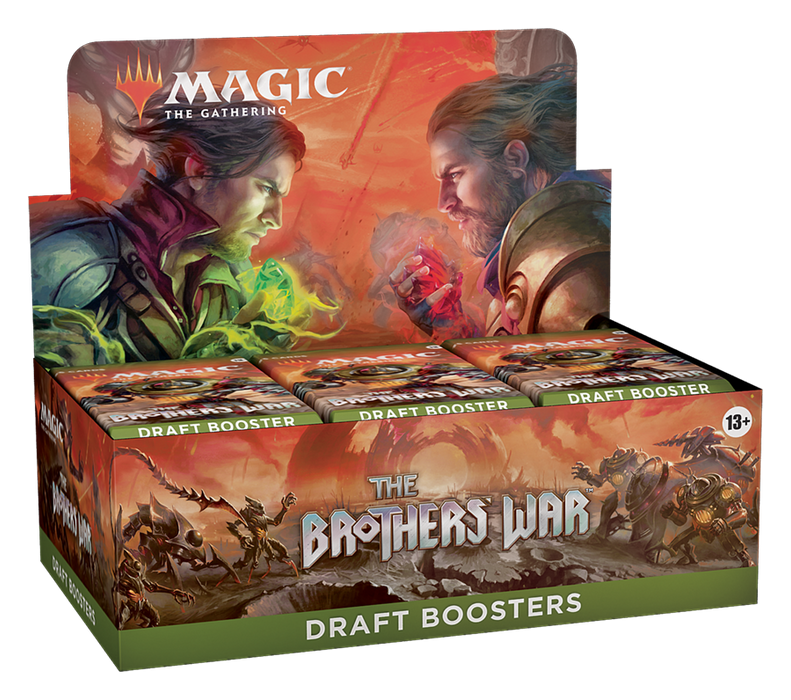 Magic: The Gathering The Brothers’ War Draft Booster Box | 36 Packs (540 Magic Cards)