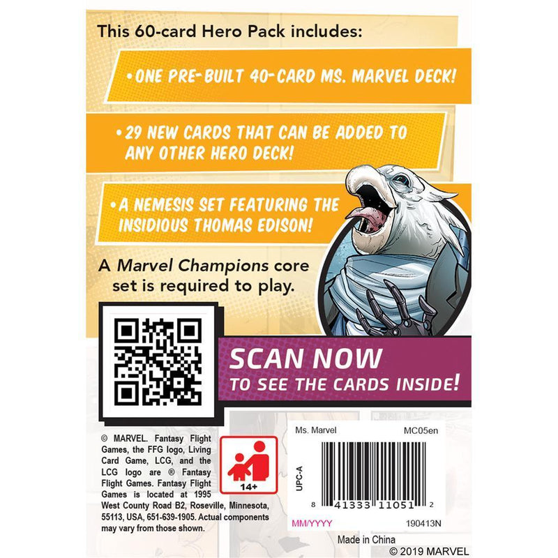 Marvel Champions: The Card Game: Ms. Marvel Hero Pack