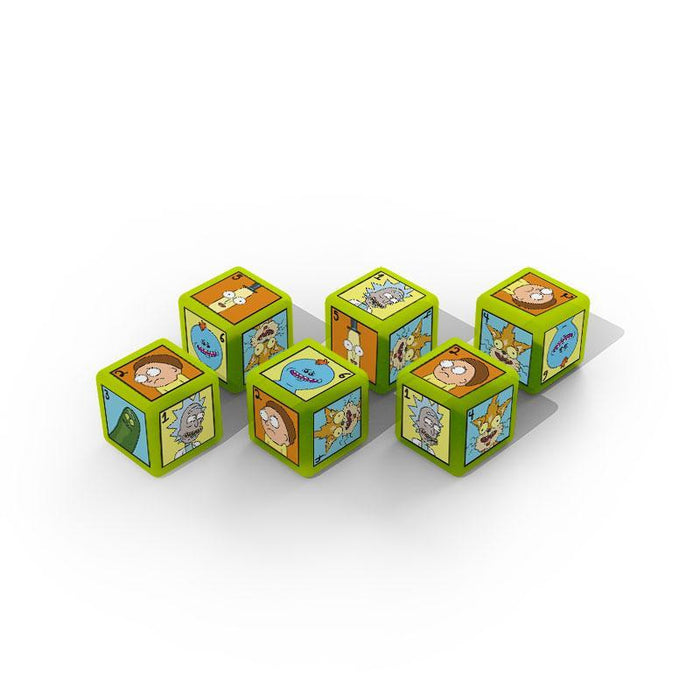 Rick and Morty D6 Dice Set