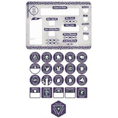 Dungeons & Dragons: Warlock Token Set