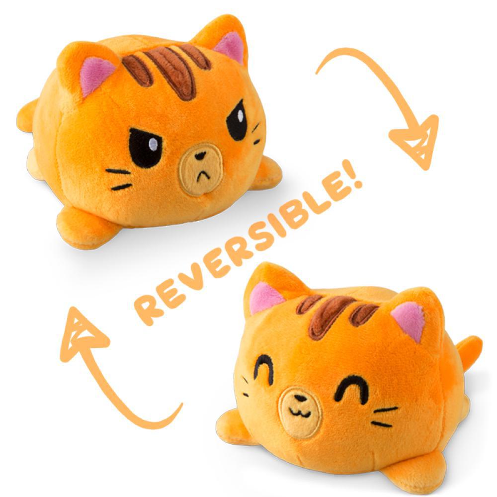 Teeturtle Reversible Plushies - Cat And Skeleton [Choose A Color]