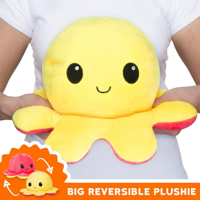 Teeturtle Reversible Plushies - BIG Octopus [Choose A Color]