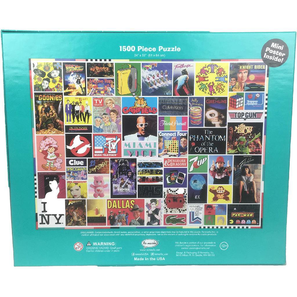 1500 Piece 1980s Puzzle