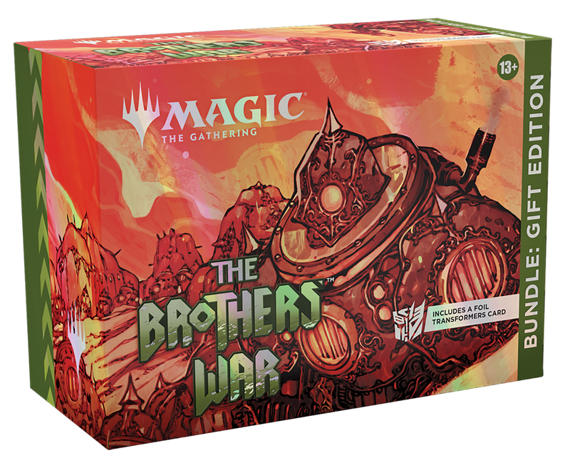 Magic: The Gathering The Brothers’ War Gift Bundle | 8 Set Boosters | 1 Collector Booster | Accessories