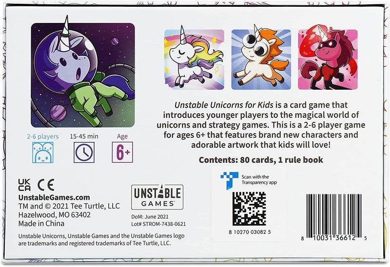 Unstable Unicorns For Kids