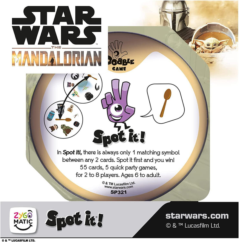 Spot It! Star Wars Mandalorian