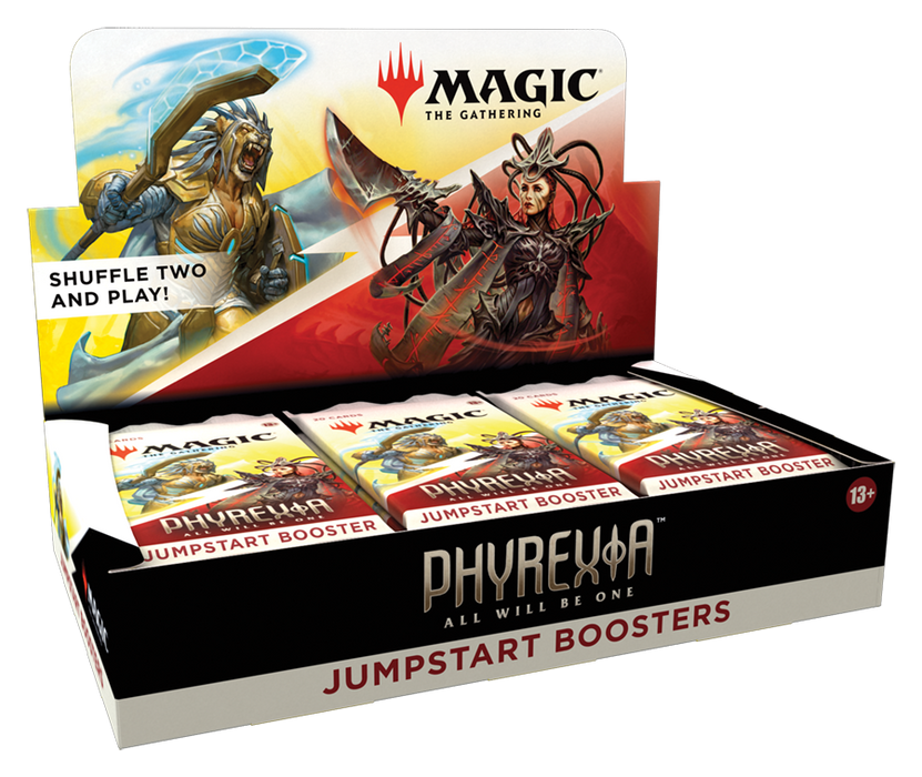 Magic: The Gathering Phyrexia: All Will Be One Jumpstart Booster Box | 18 Packs (360 Magic Cards)