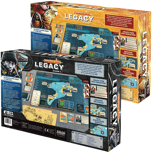 Pandemic Legacy: Season 2 (Yellow Edition)
