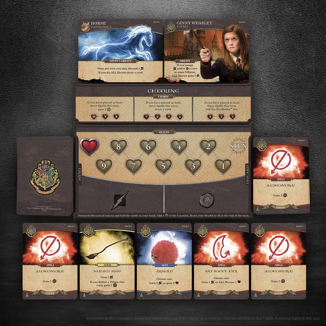Harry Potter: Hogwarts Battle A Cooperative Deck-Building Game: The Charms & Potions Expansion