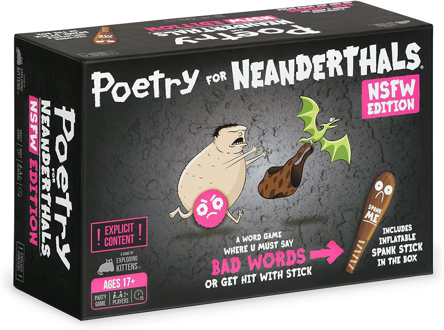 Poetry For Neanderthals: NSFW Edition