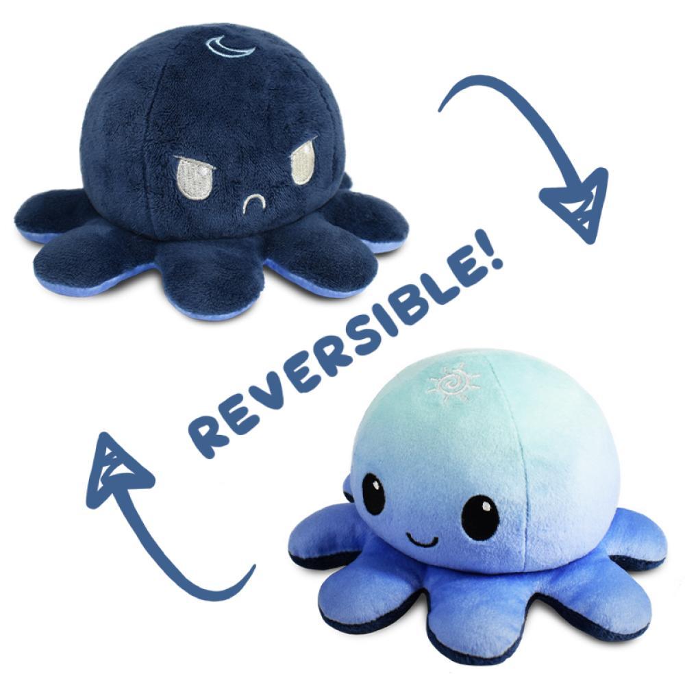 Teeturtle Reversible Plushies - Octopus [Choose A Color]