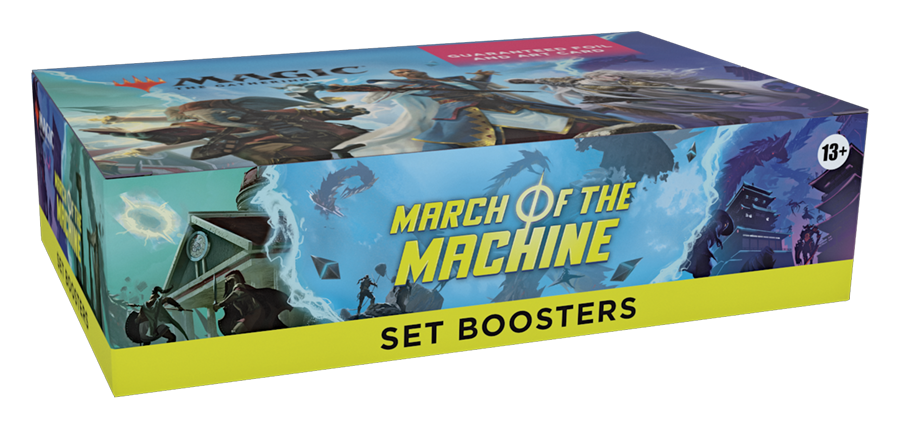 Magic: The Gathering March of the Machine Set Booster Box | 30 Packs (360 Magic Cards)