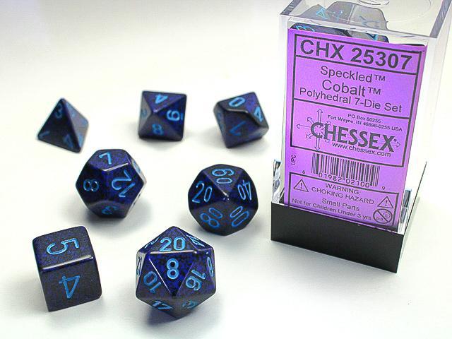 Chessex - Speckled Polyhedral 7-Die Set [Choose A Color]