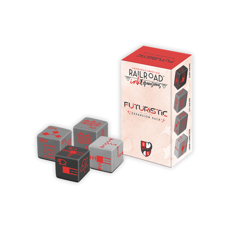 Railroad Ink: Futuristic Expansion Pack