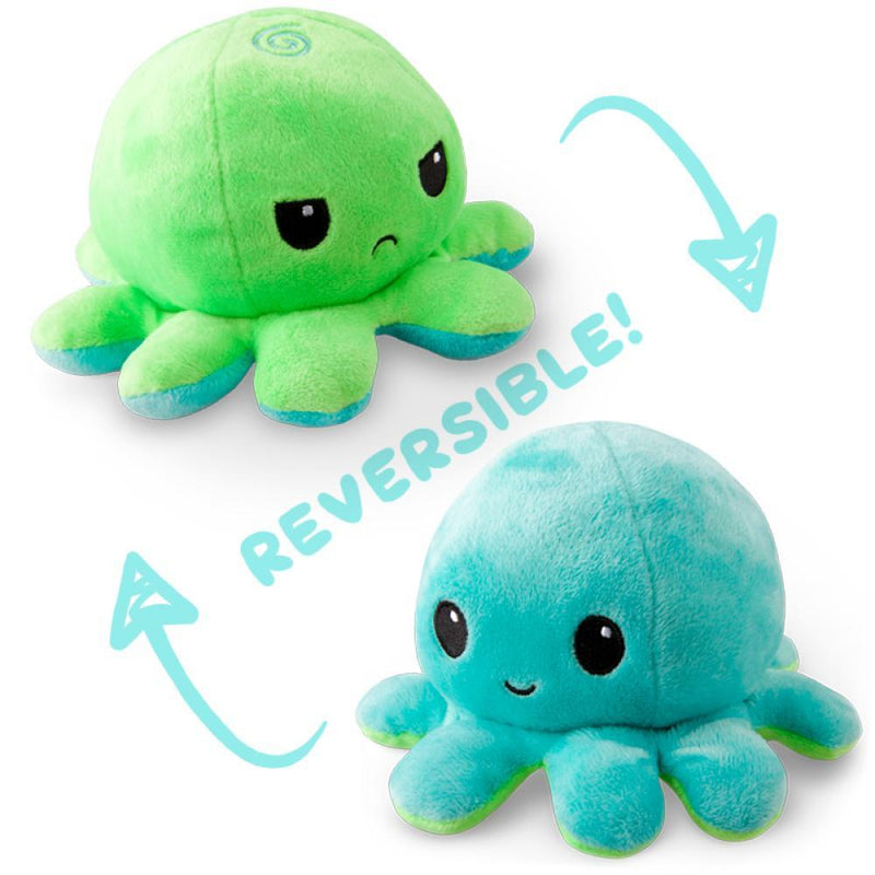 Teeturtle Reversible Plushies - Octopus [Choose A Color]