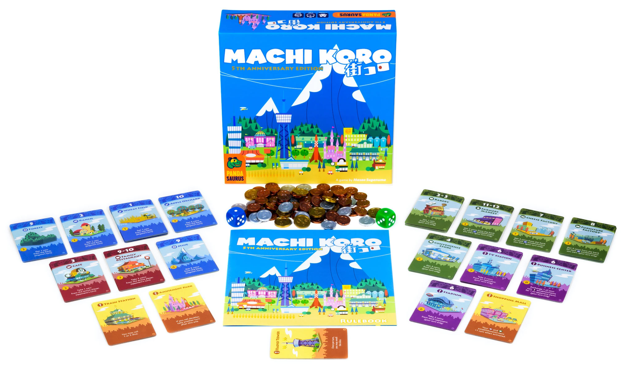 Machi Koro: 5th Anniversary Edition