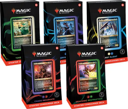 Magic The Gathering: Commander Starter Deck [Choose One]