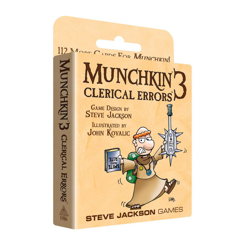 Munchkin: Munchkin 3 - Clerical Errors (Revised)