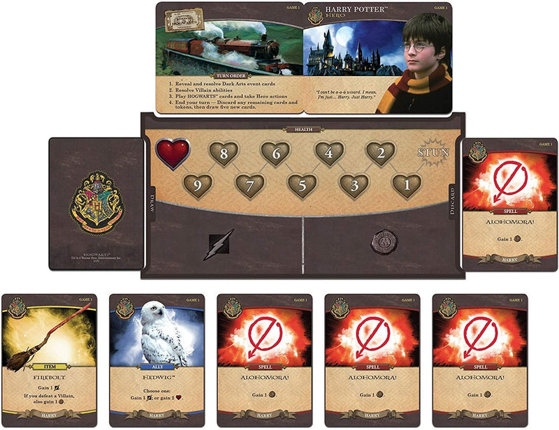 Harry Potter: Hogwarts Battle Cooperative Deck-Building Game