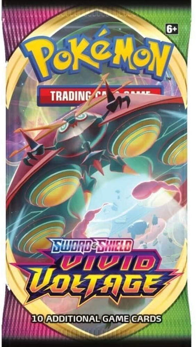 Pokemon TCG: Sword & Shield - Vivid Voltage Booster Pack (10 Cards)