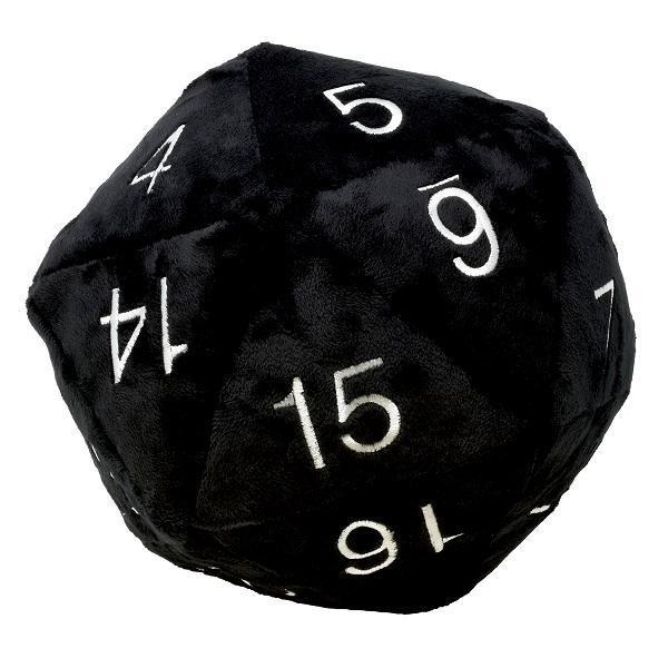 Jumbo D20 Novelty Dice Plush - [Choose A Color]