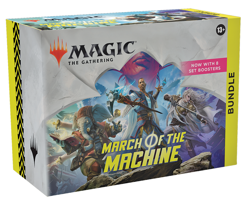 Magic: The Gathering March of the Machine Bundle | 8 Set Boosters + Accessories