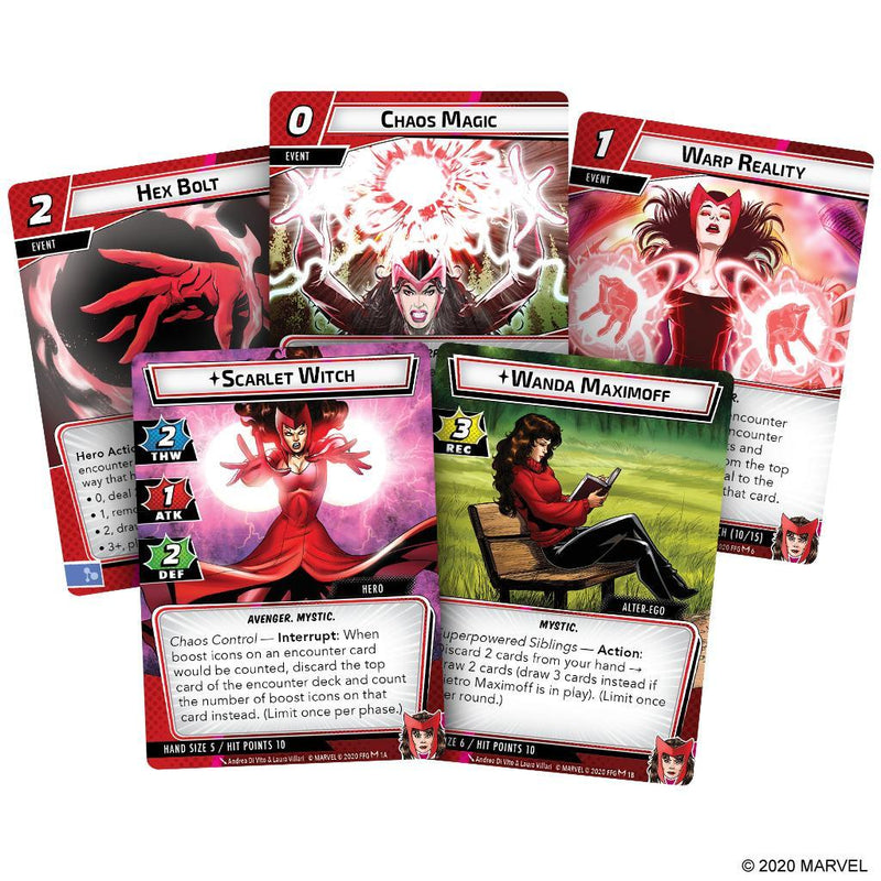 Marvel Champions: The Card Game: Scarlet Witch Hero Pack