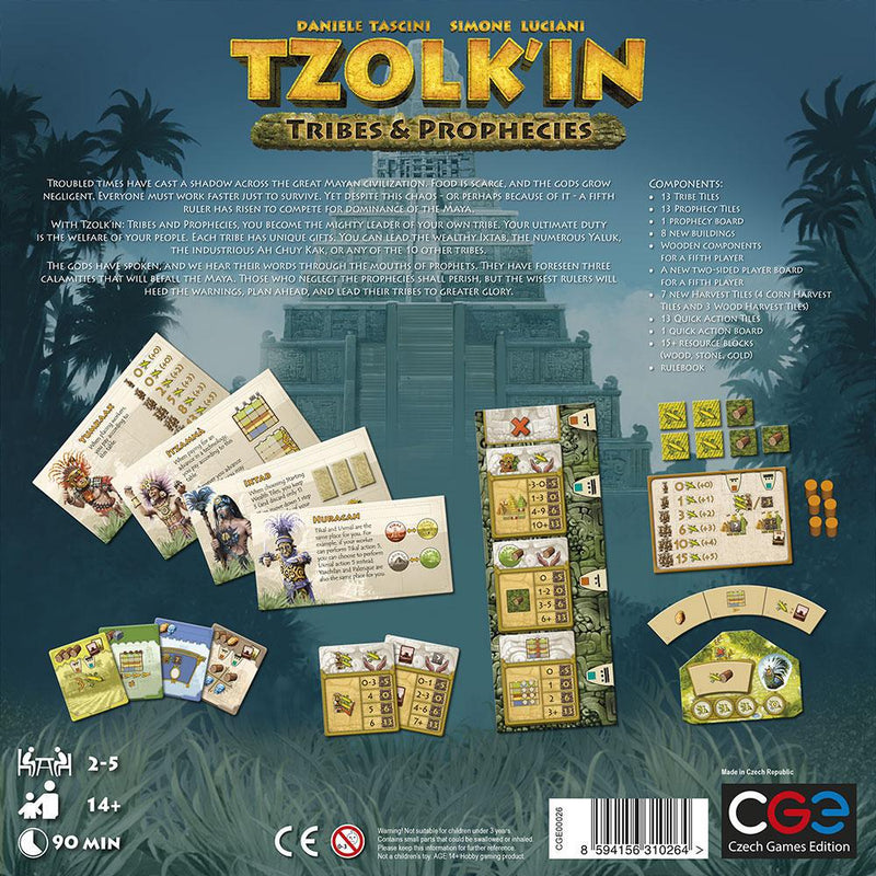 Tzolk'in The Mayan Calendar: Tribes & Prophecies Expansion