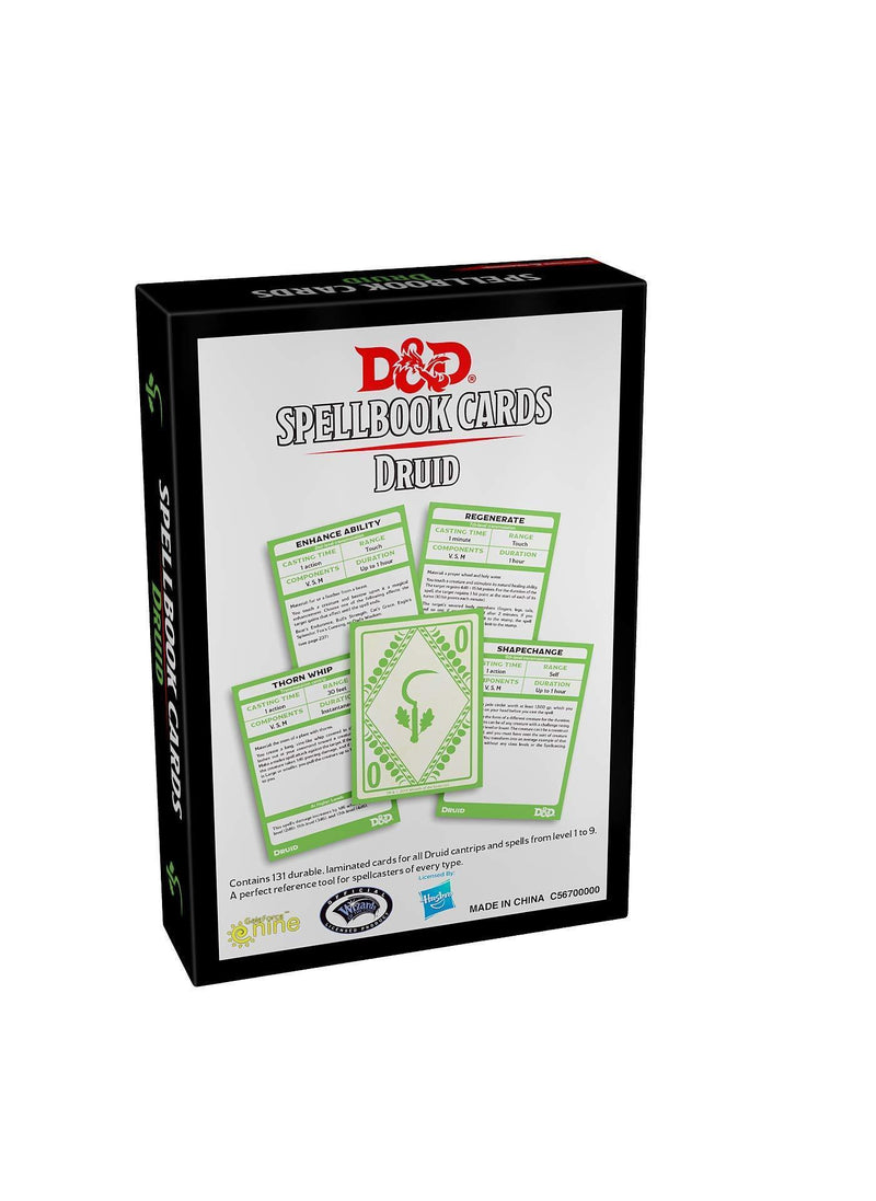 Dungeons & Dragons: Spellbook Cards - Druid