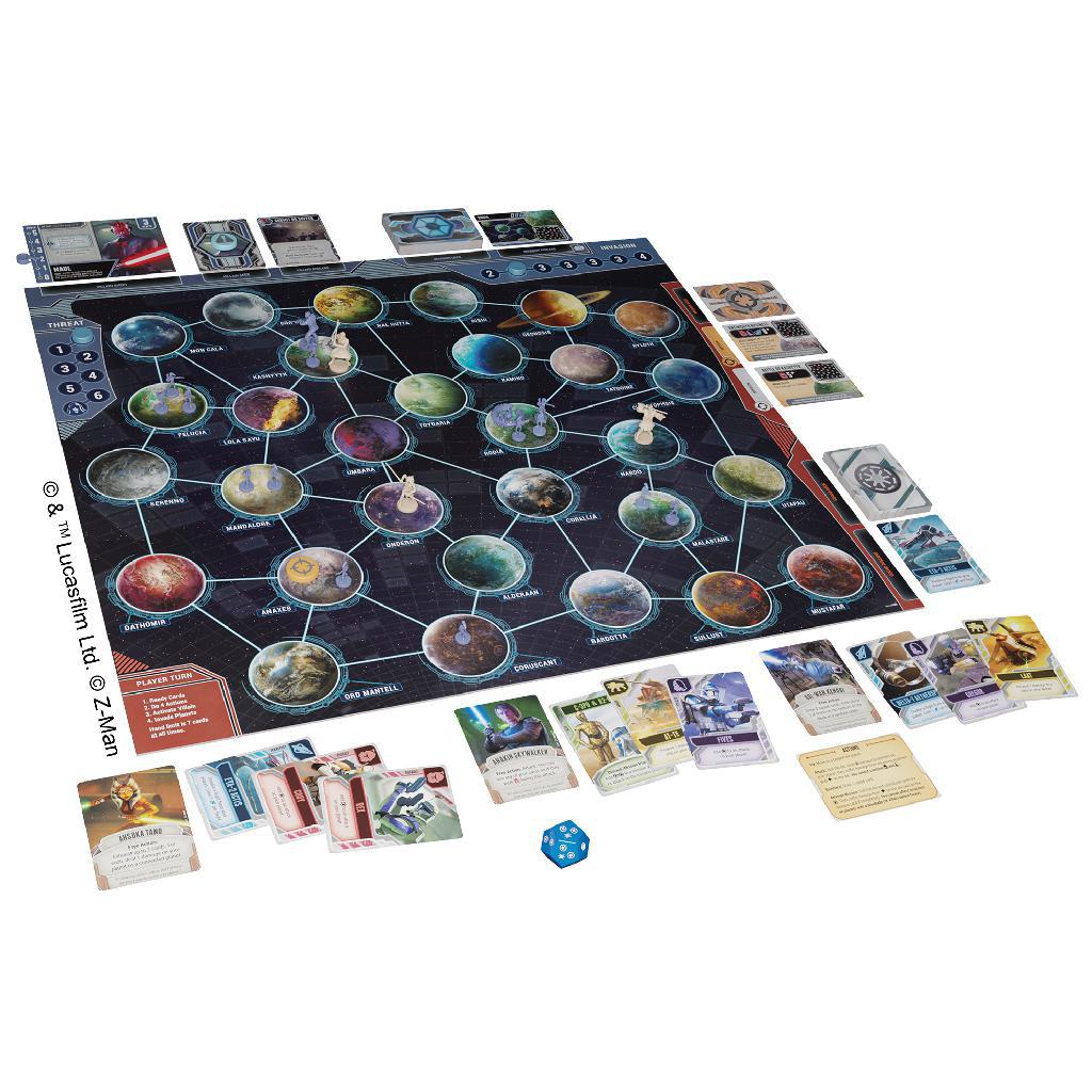 Star Wars The Clone Wars: A Pandemic System Game