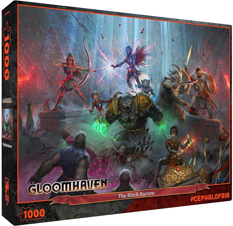 Gloomhaven "The Black Barrow" 1,000 Puzzle