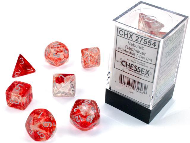 Chessex - Nebula Polyhedral 7-Die Set [Choose Color]