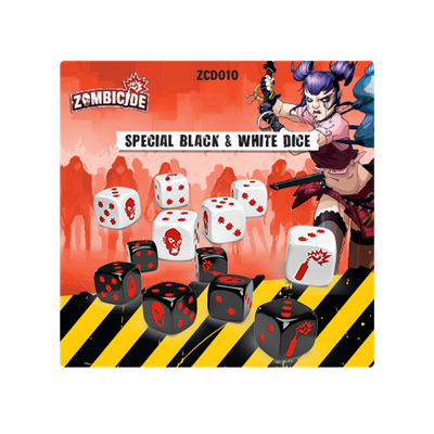 Zombicide Second Edition: Black and White Dice Pack Expansion