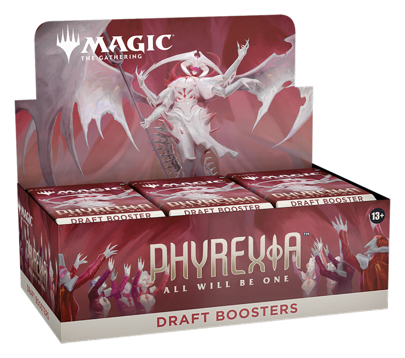 Magic: The Gathering Phyrexia: All Will Be One Draft Booster Box | 36 Packs (540 Magic Cards)