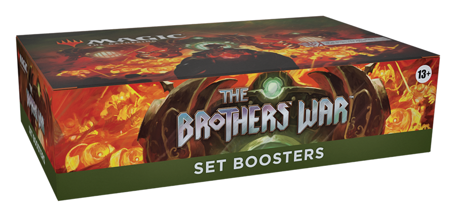 Magic: The Gathering The Brothers’ War Set Booster Box | 30 Packs (360 Magic Cards)