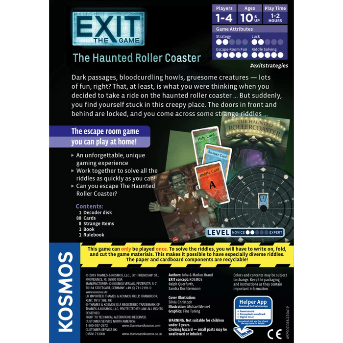 EXIT: The Haunted Roller Coaster