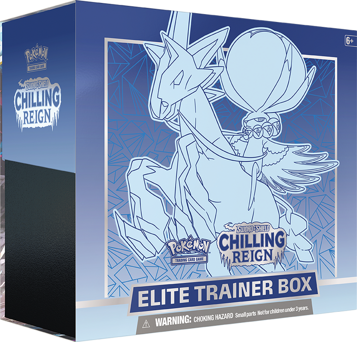 Pokémon TCG Sword & Shield—Chilling Reign Elite Trainer Box Ice Rider Calyrex
