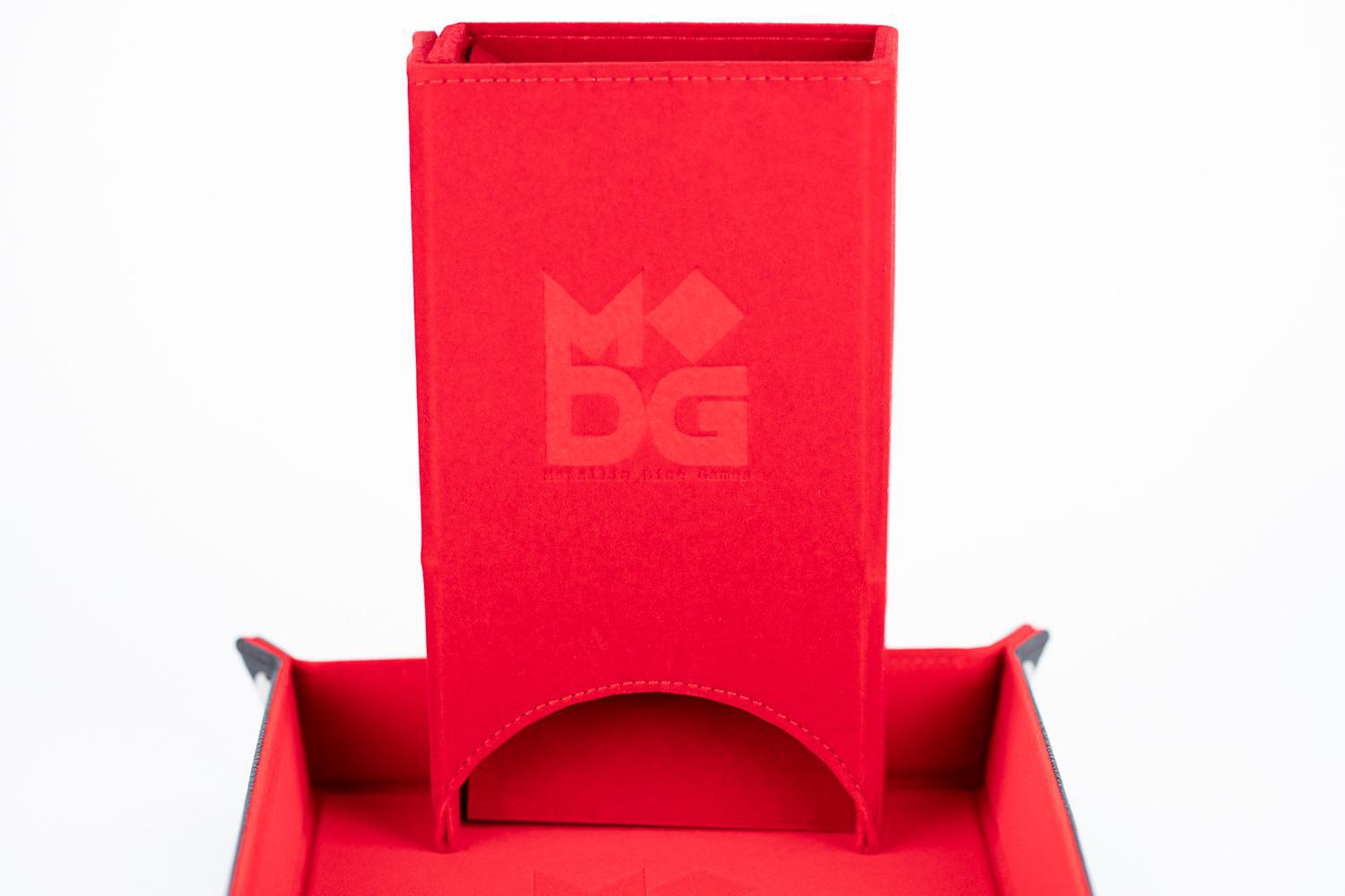 MDG Velvet Fold Up Dice Tower [Choose Color]